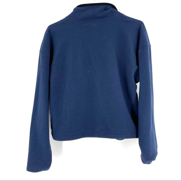 Victoria’s Secret PINK Blue Crop Sweatshirt - Picture 3 of 6